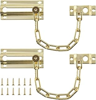 Robustline Steel Door Chain Door Fittings Premium Hardware for Door Cabinet Window Furniture and Interior Use